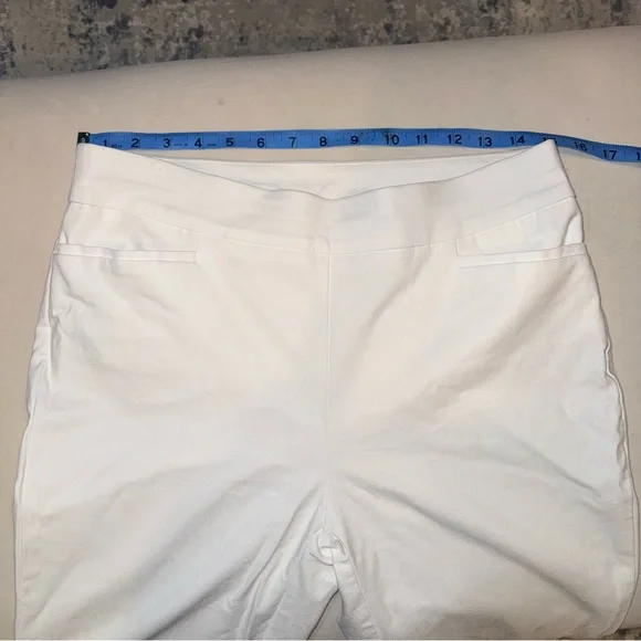 Chicos ladies white comfortable office dress casual pants - Picture 9 of 9